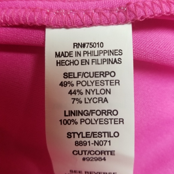 Fuchia Party Dress Pink Retro Jodi Christopher - Picture 4 of 4